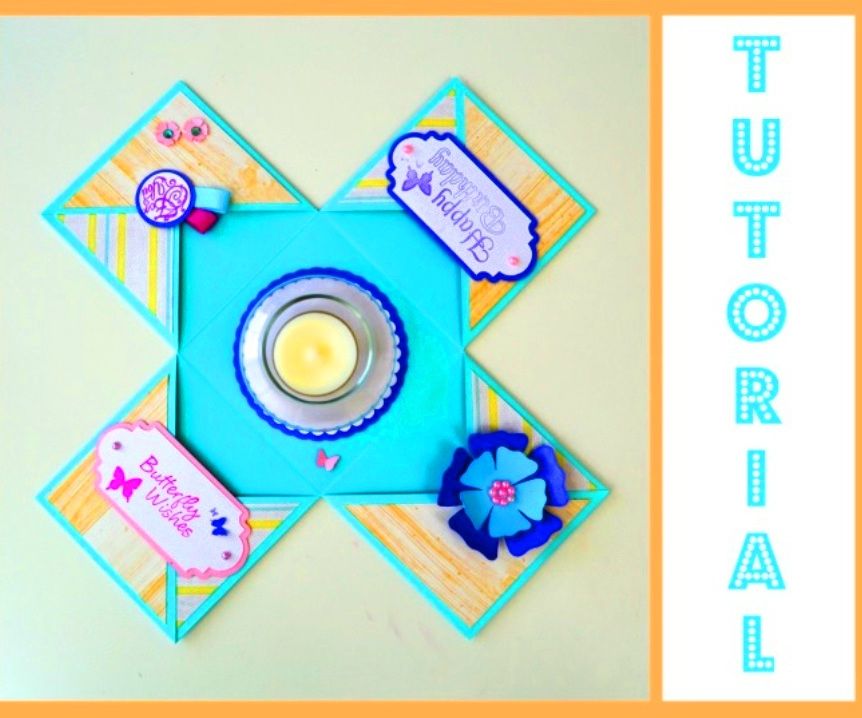 How to Make an Exploding Box Using Cricut Explore Air 2 - DIY Kit ...