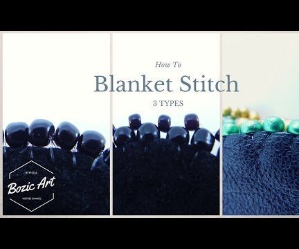 Blanket Stitch With Beads