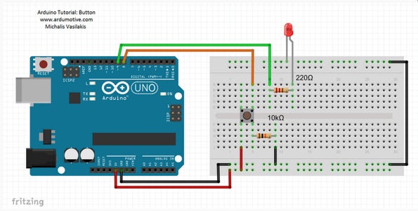 How to Use a Push Button - Arduino Tutorial : 4 Steps (with Pictures ...