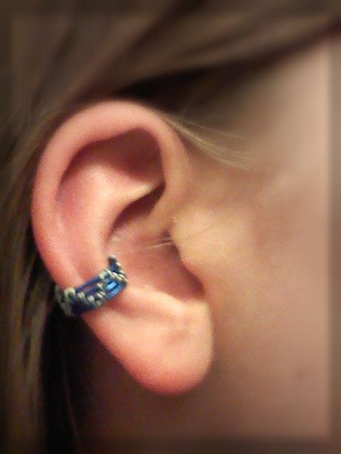 Easy Wire Weave Ear Cuff