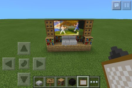 Wide Tv Screen in Minecraft