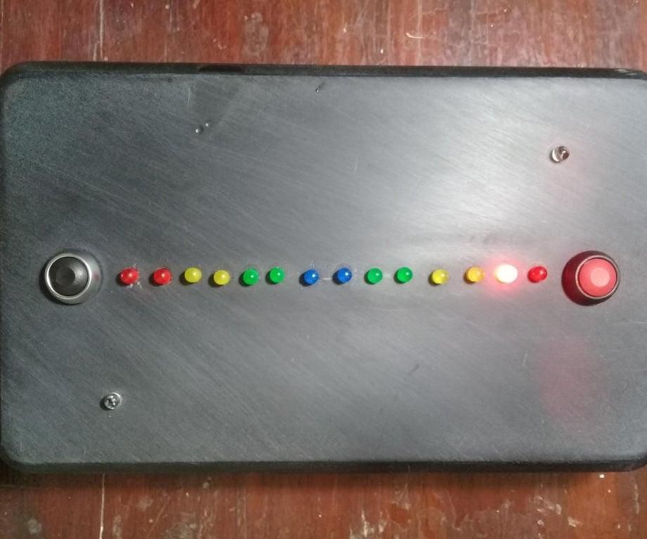 Arduino Handheld 1D Pong Game