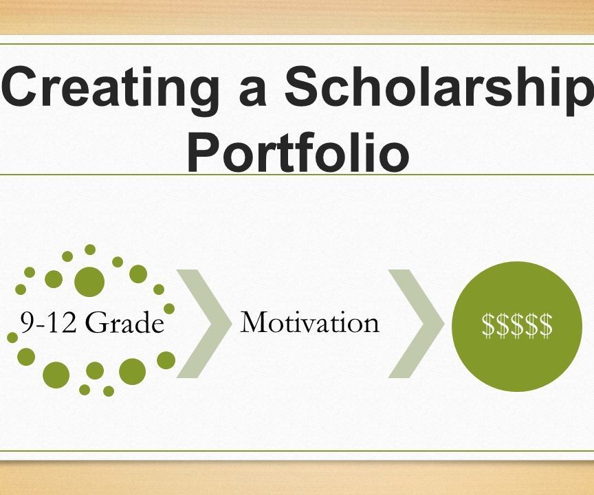 Scholarship Portfolio Instructions