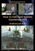How to Cut & Polish Granite Undermount Sink