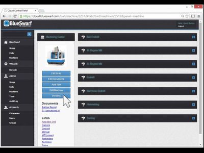 Click on the "Vending" Button.