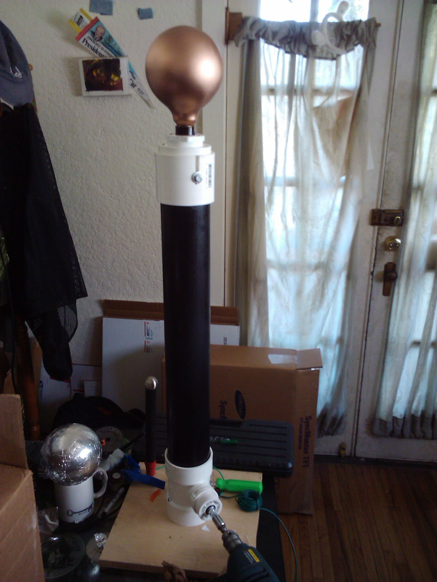Van De Graaff Electrostatic High Voltage Generator 8 Steps (with