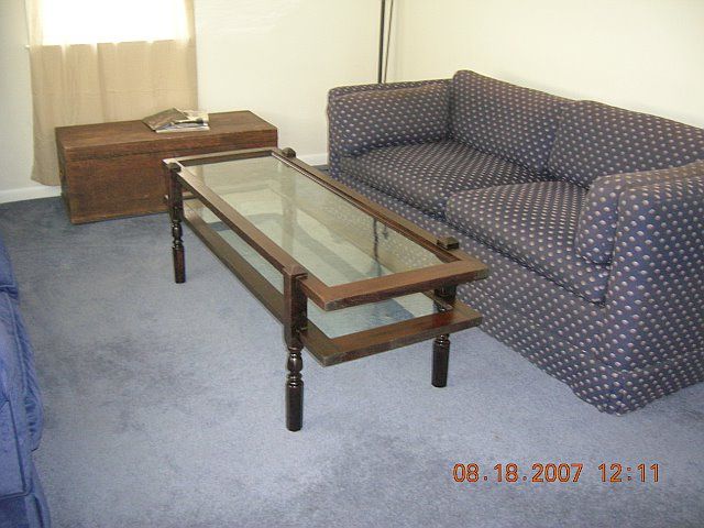 Window Pane Coffee Table