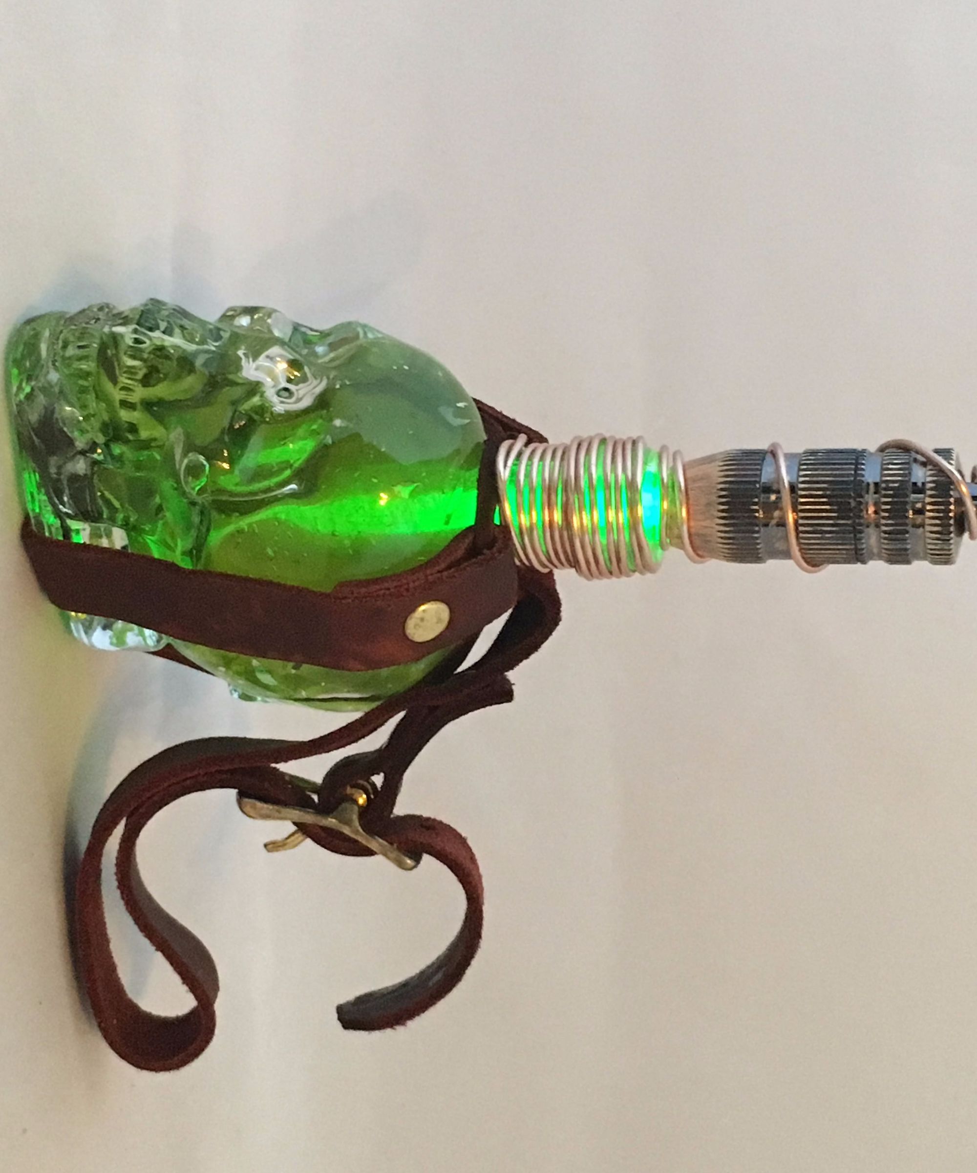 Glowing Steampunk Vial