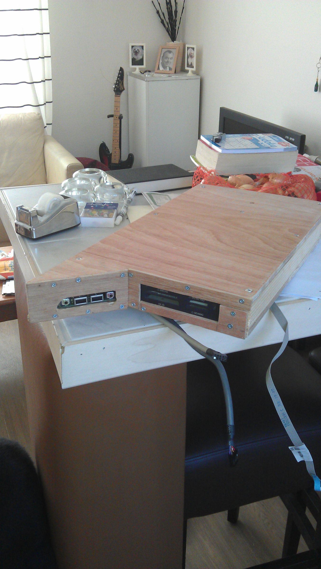 Monitor Stand With Build in USB and Audio/Mic Input and Card Reader