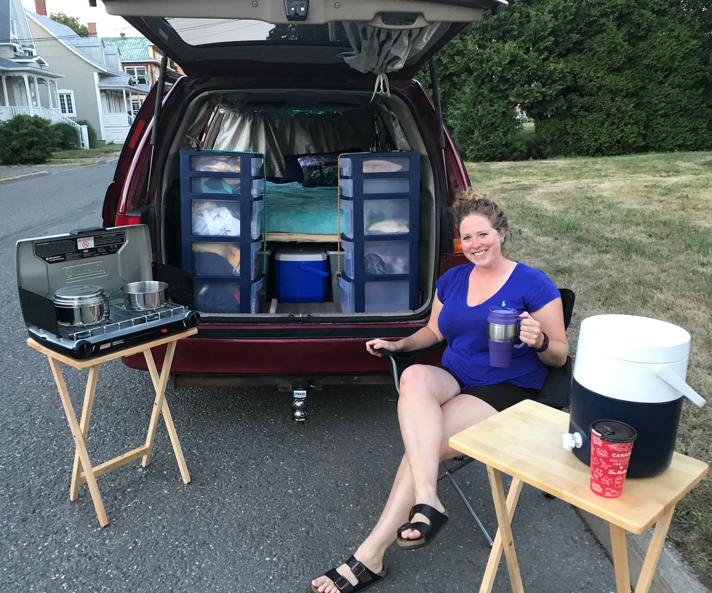 Chic Camping Mini Van Convert