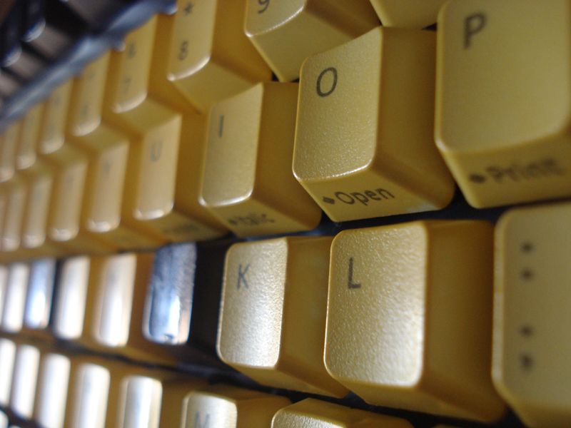 Rit Dye Keyboard Mod - Aftermath