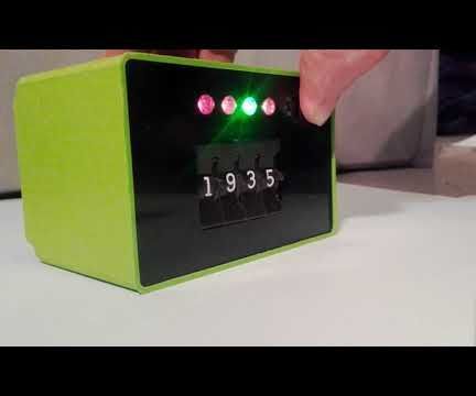 Thumbwheel Clock - Let's Guess the Time