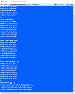 Generate Keys