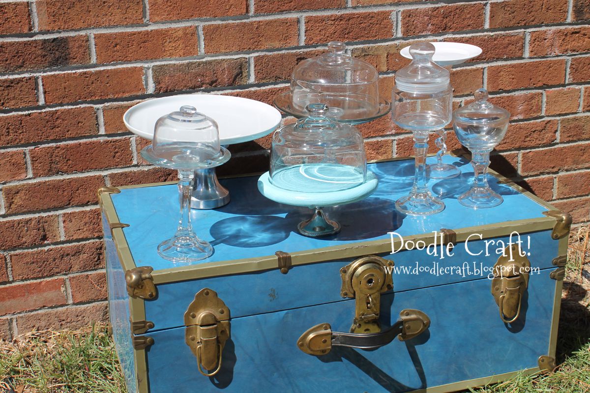 DIY Cupcake & Cake Stands and Apothecary Jars!