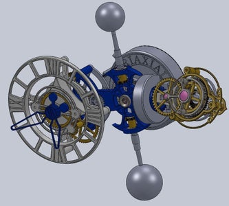 Triaxial Motorized Tourbillon