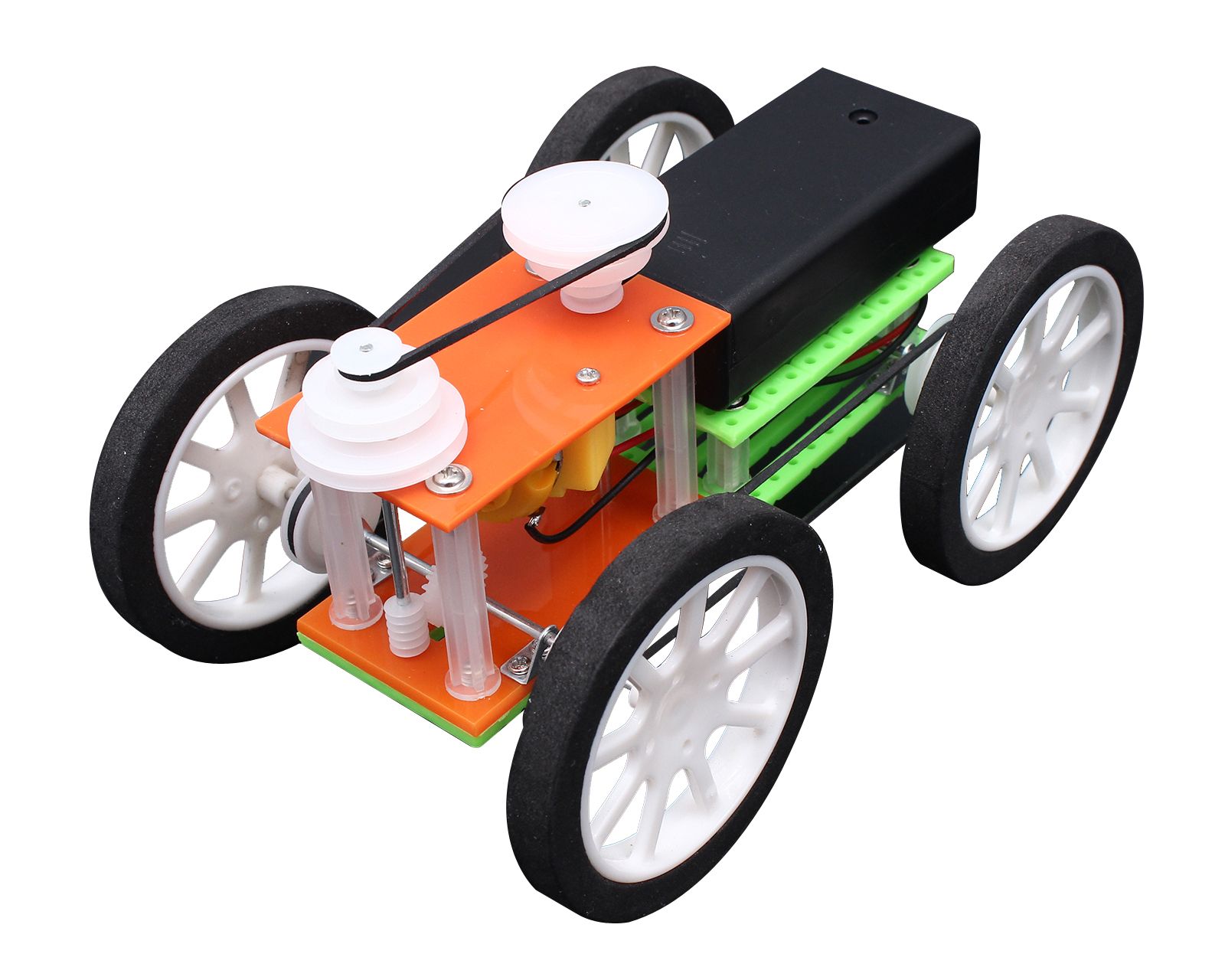 Three Speed Belt Drive Car Instruction Manual Instructables