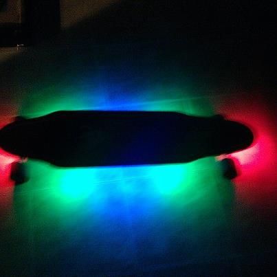 LED Longboard