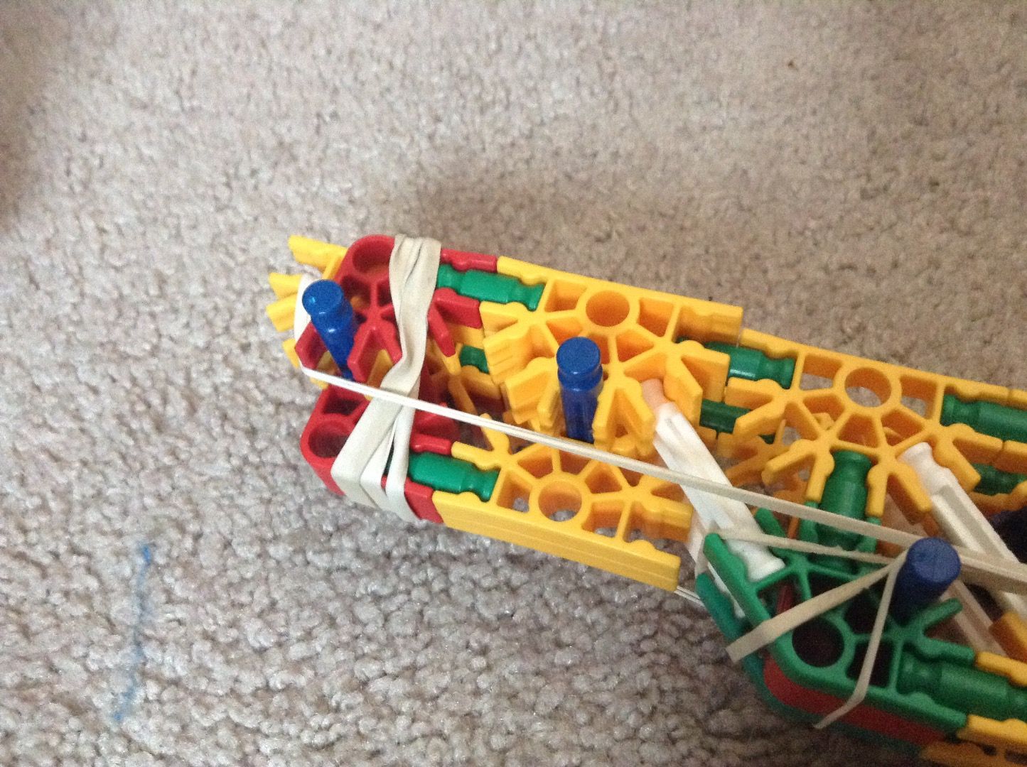 My Knex SARBG Semi Auto Rubber Band Gun 6 Steps Instructables