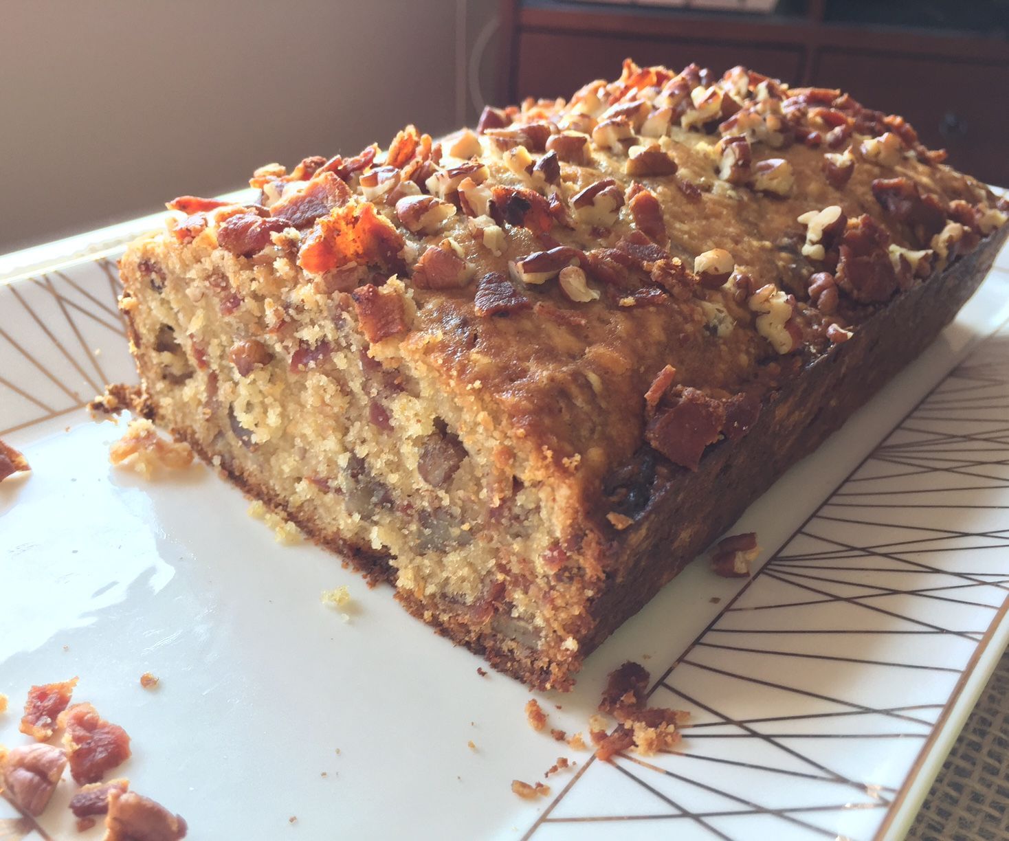Mouthwatering Maple-Bacon-Pecan Bread