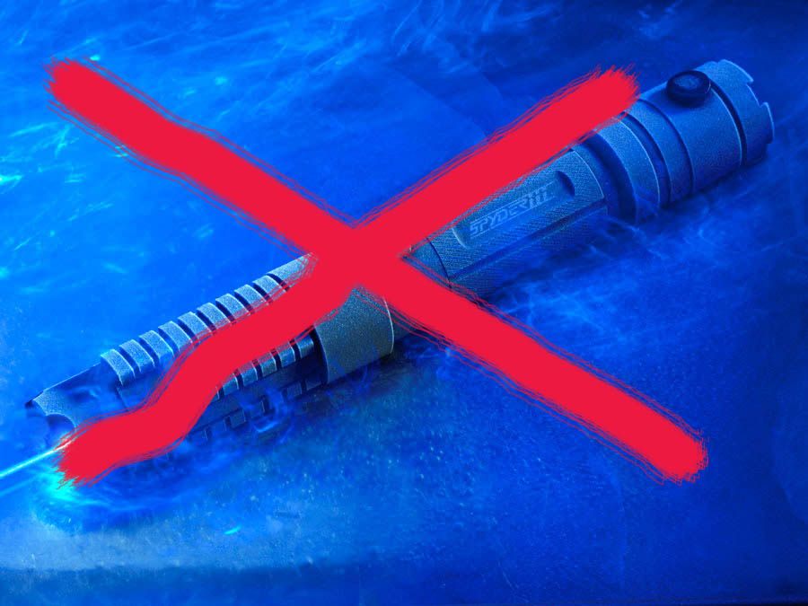 How Not to Order an Arctic Laser
