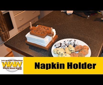 Napkin Holder - Recycled Wood