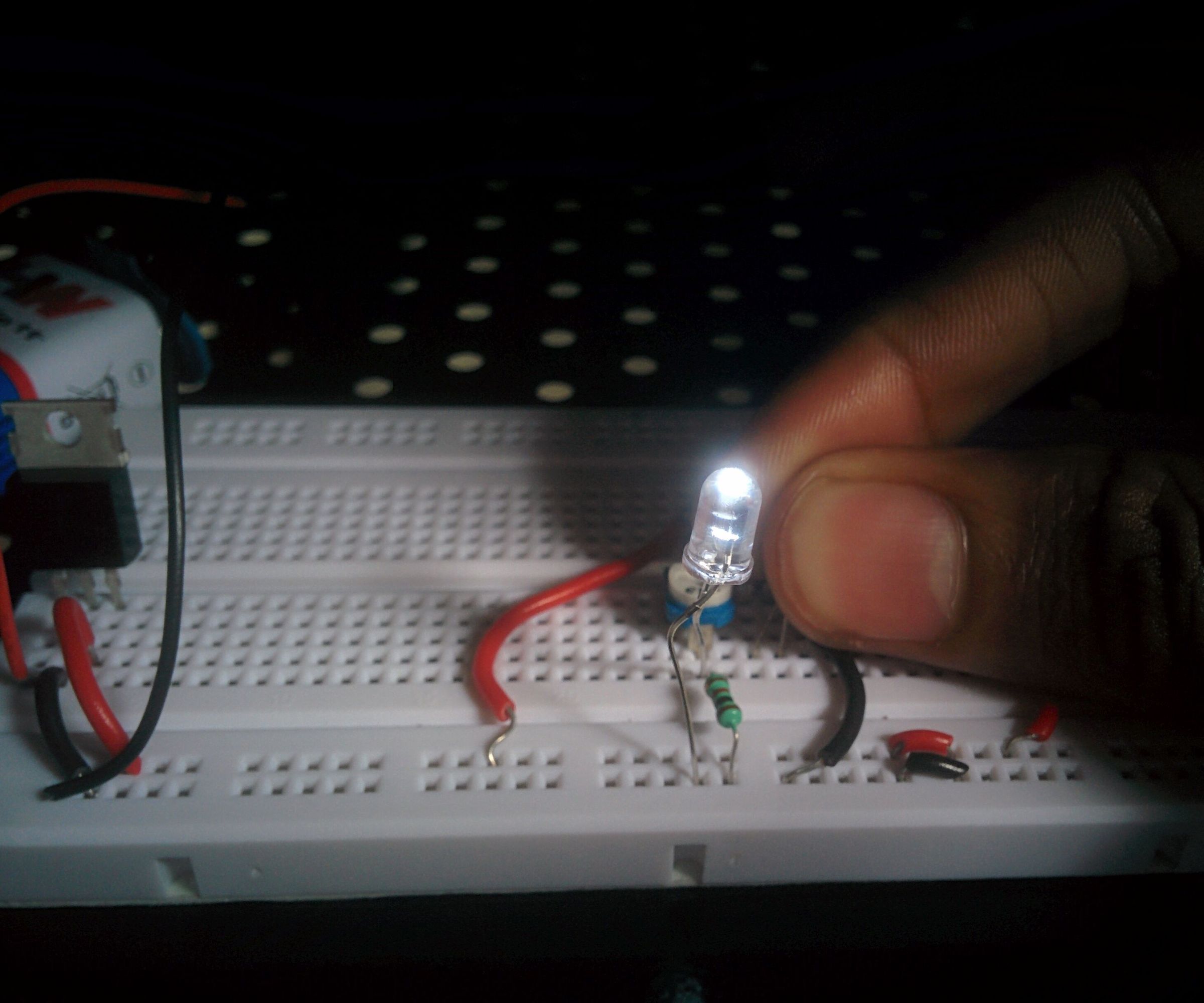 Temperature Sensing Using LM 35