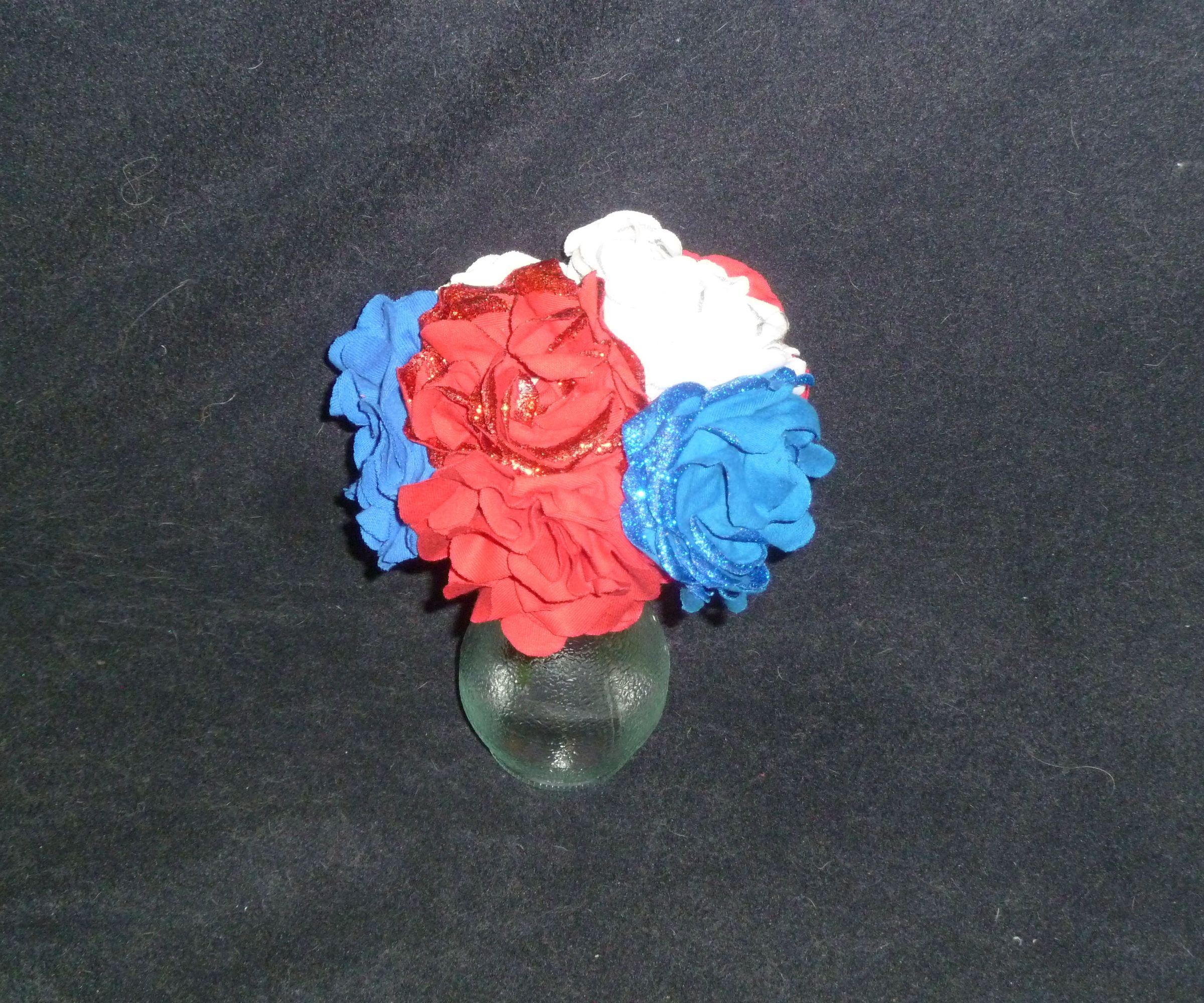 DIY Patriotic Flowers