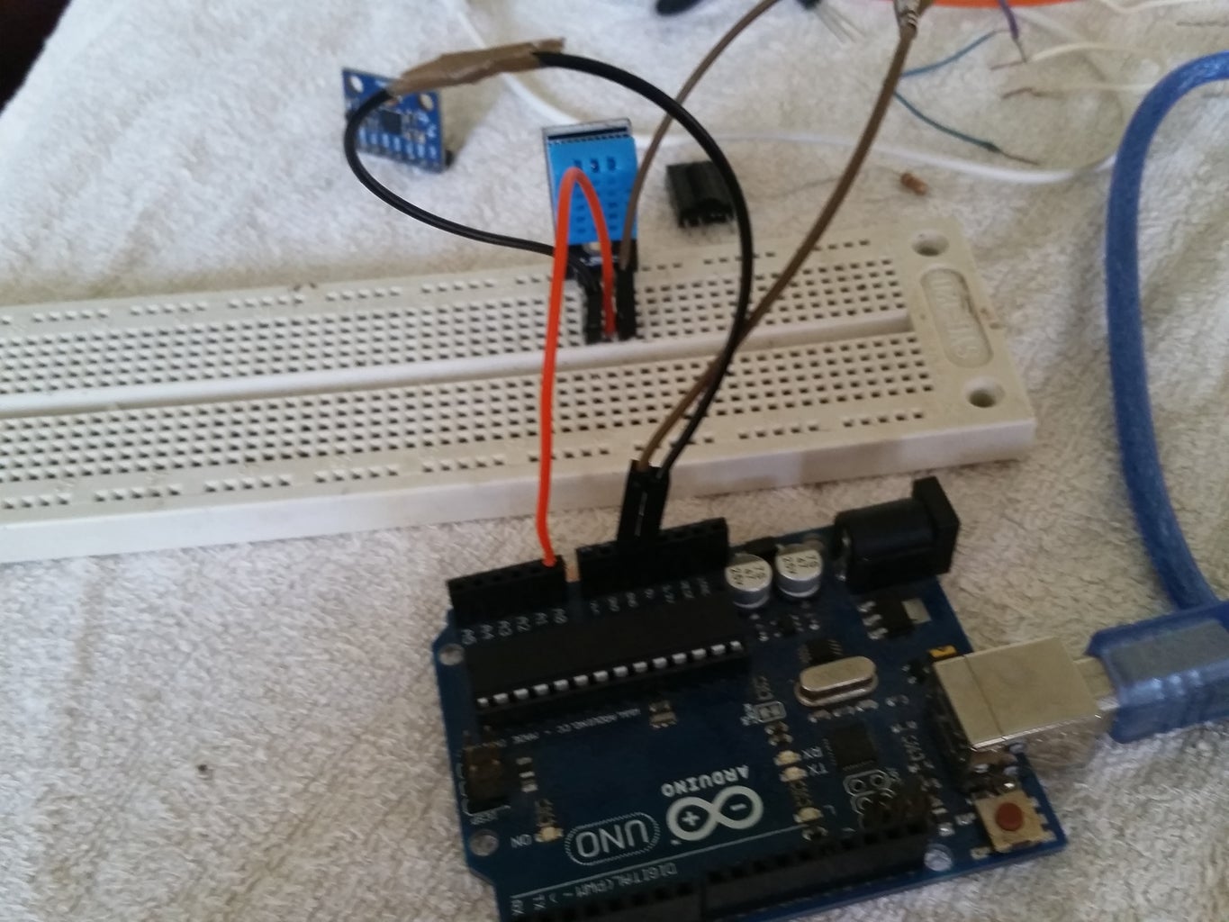 Arduino and Temperature Sensor Dht11 - Instructables