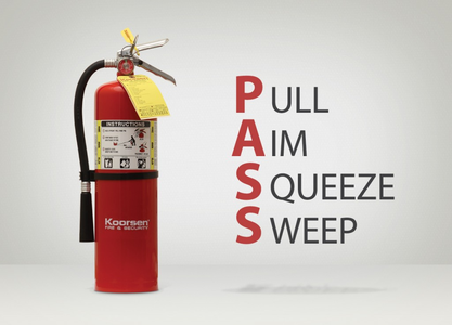 How to Use a Fire Extinguisher Safely Using the PASS Method
