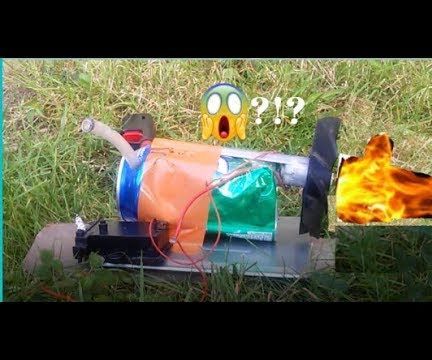 Sprite Can Jet Engine