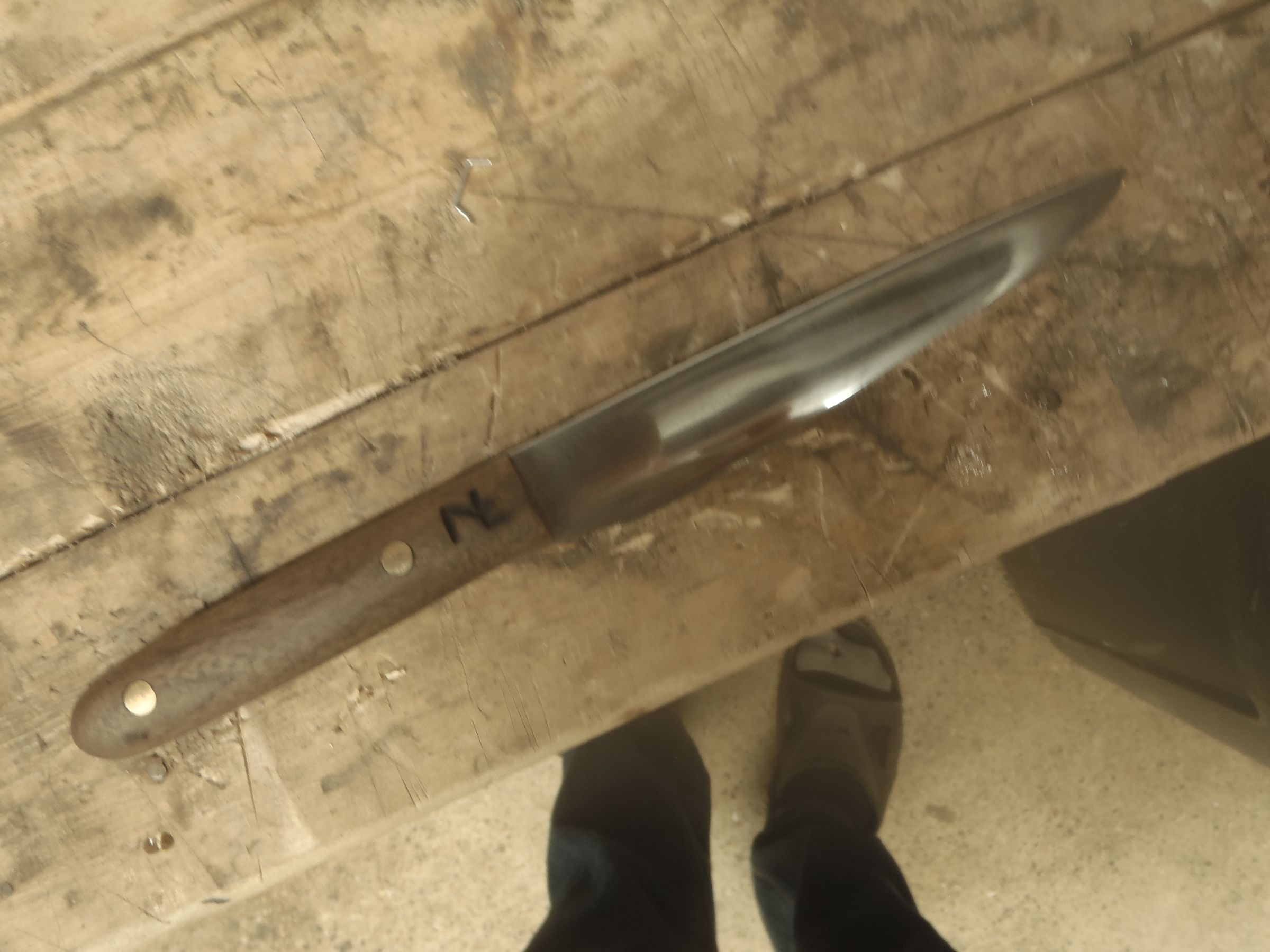 My Best Mirror Finished Forged Knife