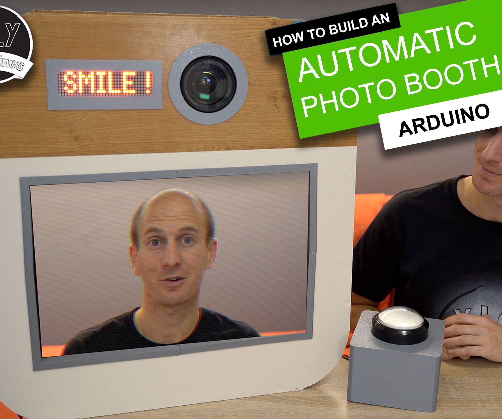Arduino Wedding Photo Booth - 3D Printed Parts, Automated and  Low Budget