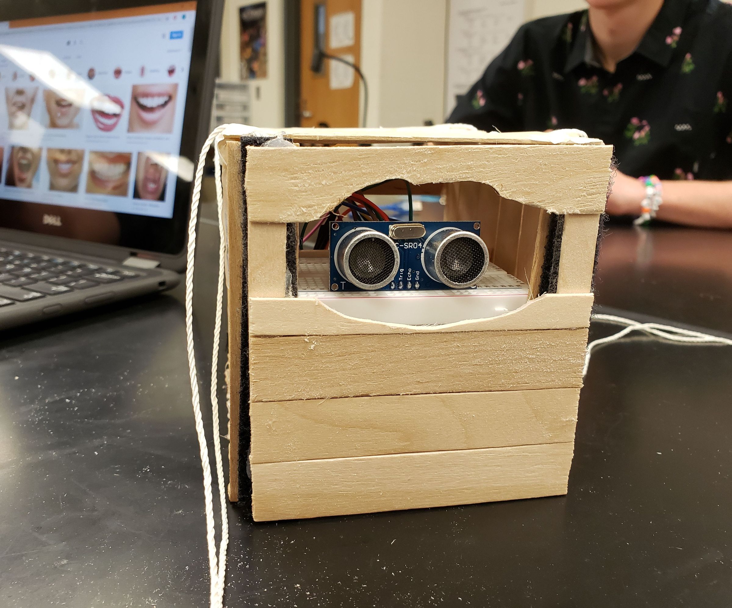 Space Jam Cubesat: the Cube Shack- Arduino and Ultrasonic Sensor