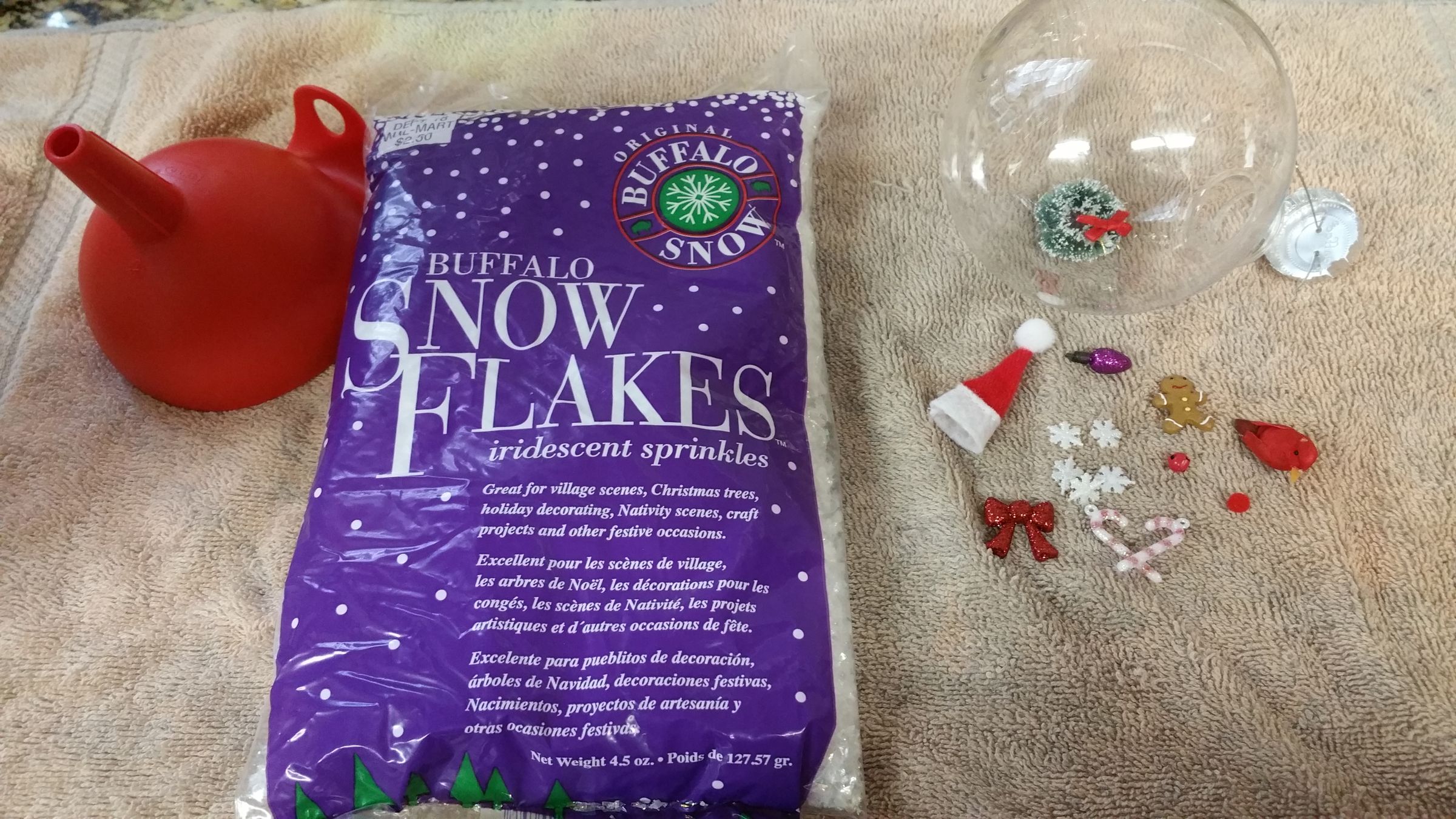 Eye-spy Christmas Ornaments 