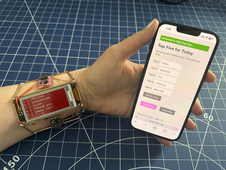 Fashionably on Task Smart Bracelet