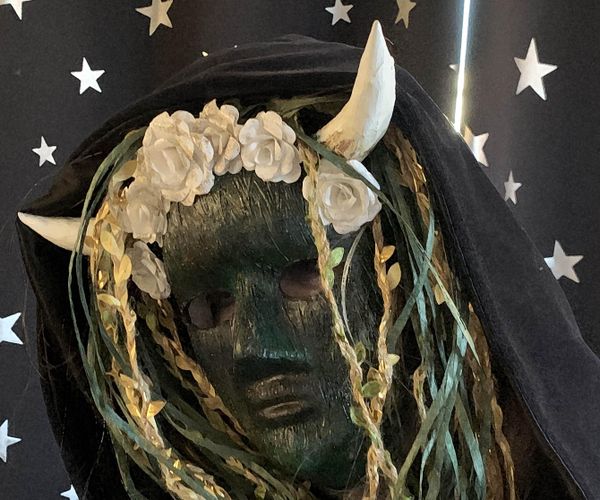 Garden Nymph Halloween Mask