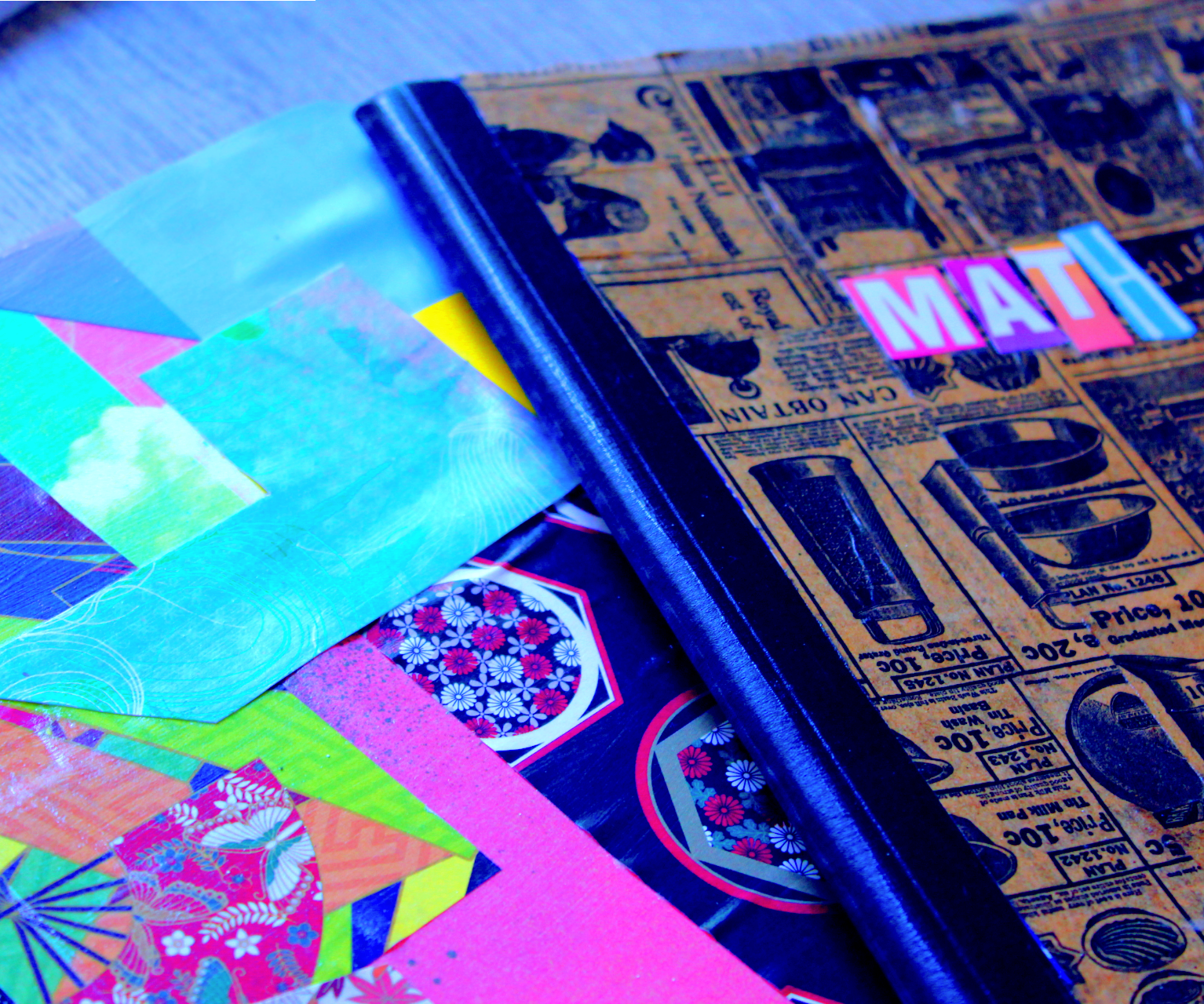 DIY Notebook Cover Decor