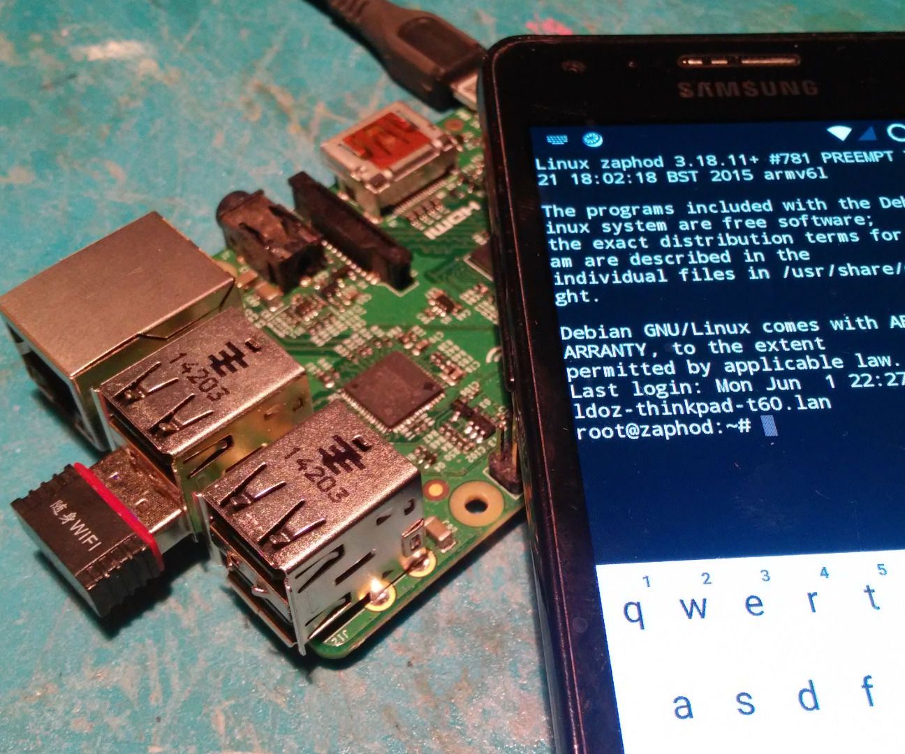 Headless Raspberry PI WiFi setup (for mobiles)
