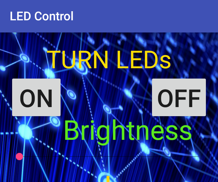 App for Mobile Control LED(Arduino+Bluetooth Module)