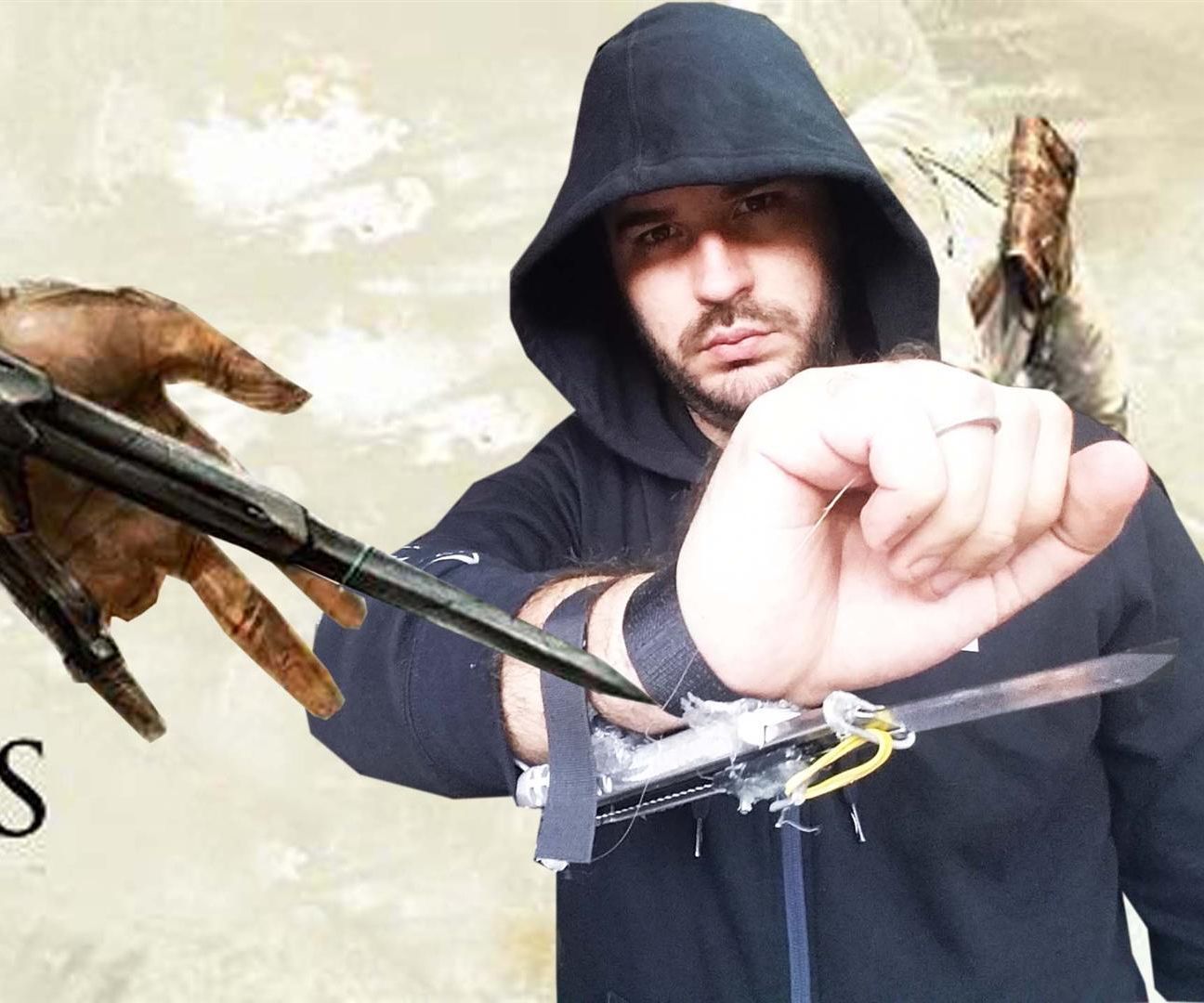 DIY Assassins Creed Hidden Blade Make It Easy With X-Acto Knife