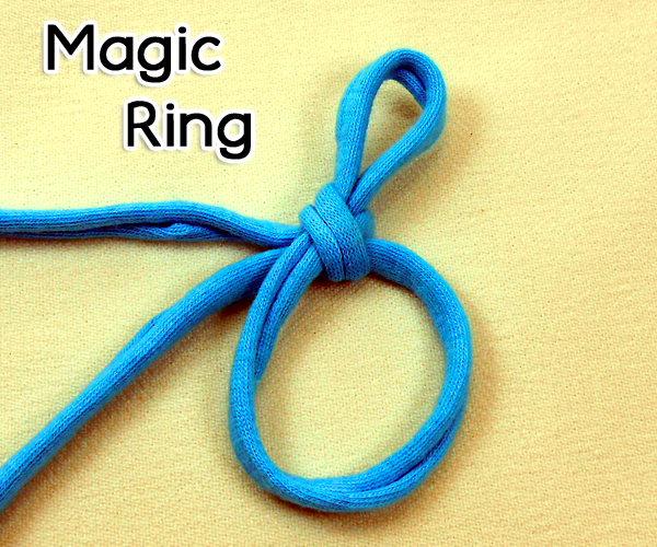 How to Crochet the Magic Ring (adjustable Ring, Magic Circle, Magic Loop)