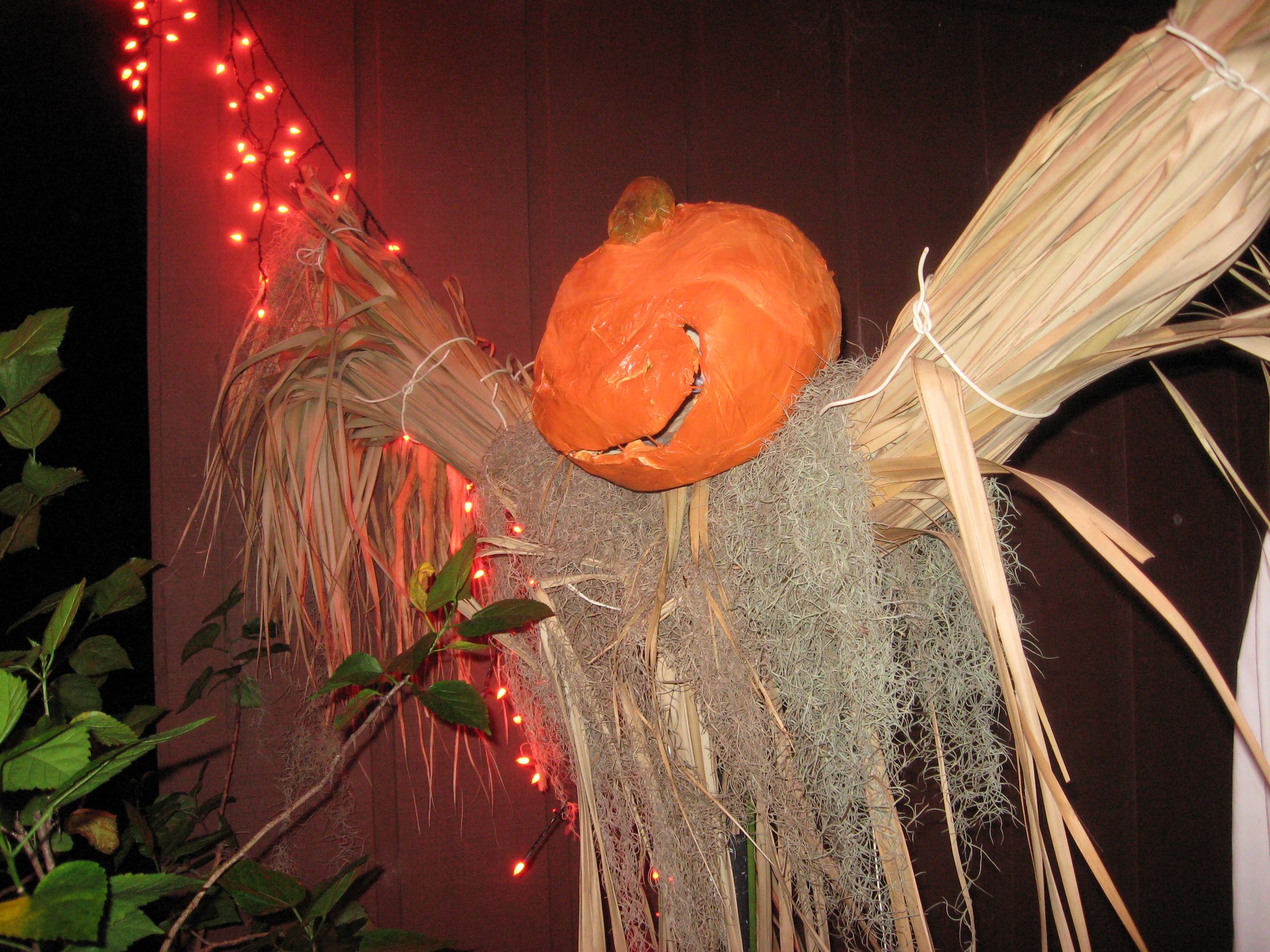 Pumpkin Scarecrow