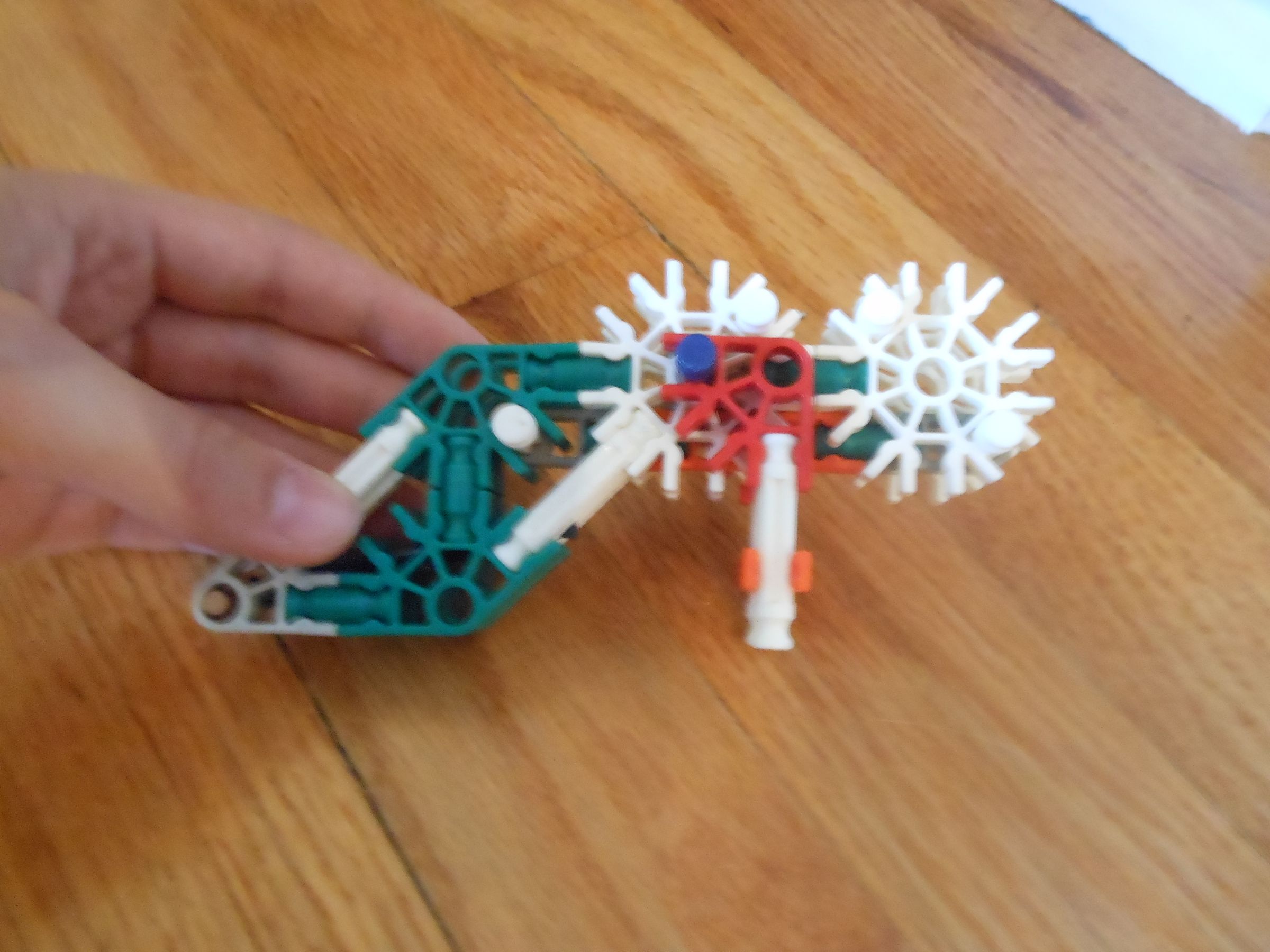No rubberbands knex pistol update