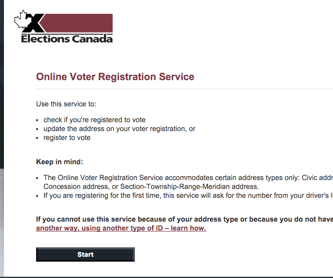 Check If You're Registered to Vote in 2015 Canadian Election