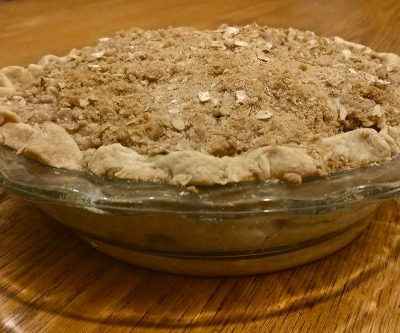 Apple Crumb Pie