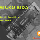 Micro BiDa - Bitcoin Price Micro Dashboard