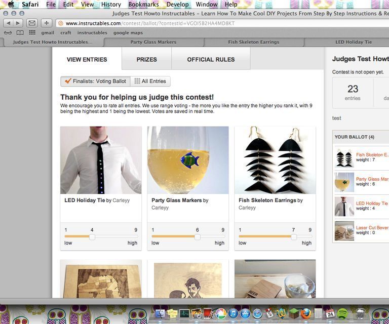 Cómo Juzgar Un Concurso En Instructables
