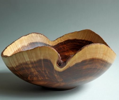 Turning a Natural Edged Bowl