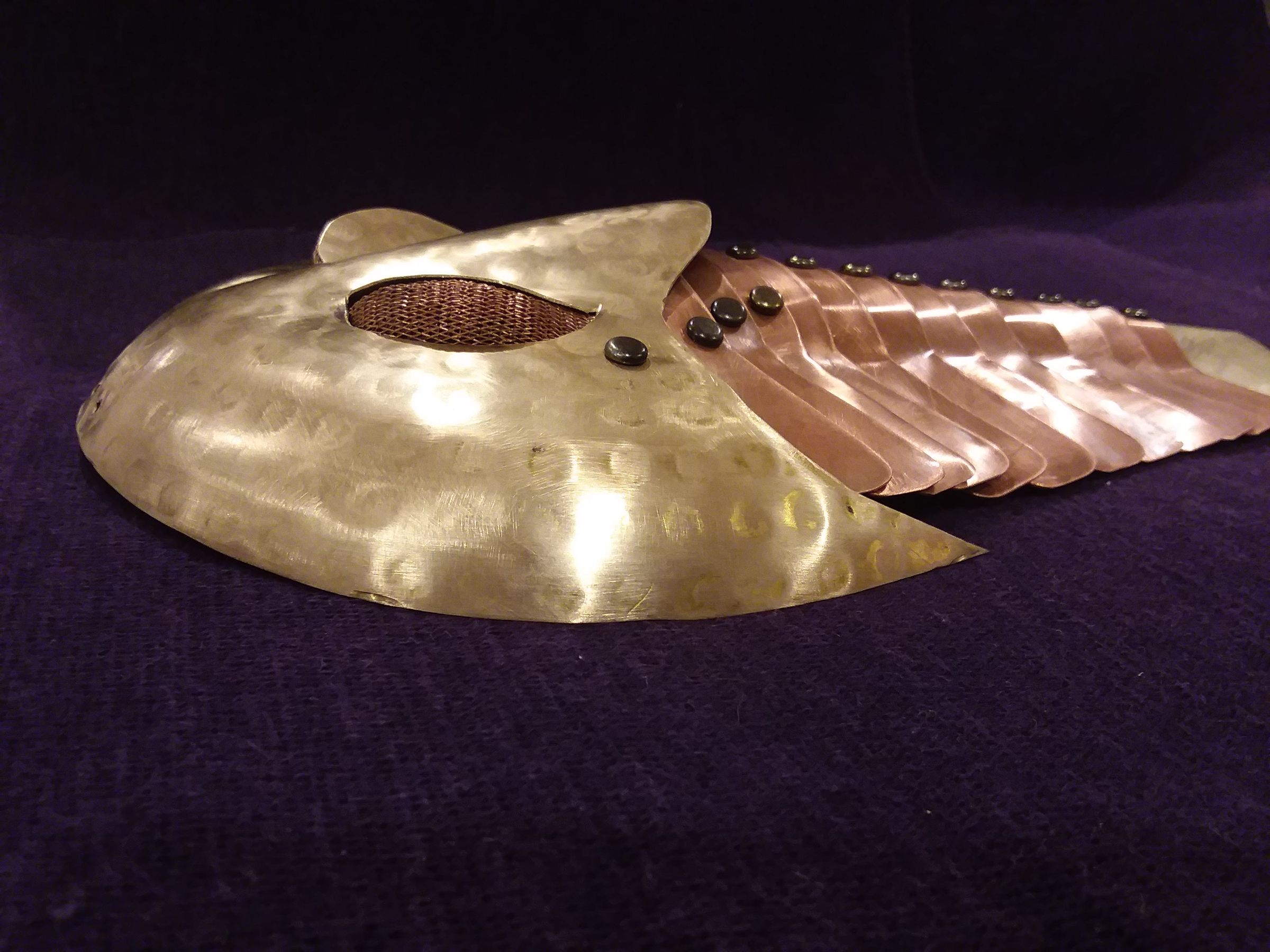 Trilobite Metal Sculpture or Wall Art 