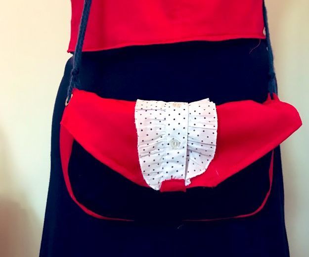 Frilly Purse From Offcuts